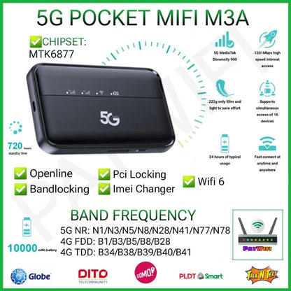 5g mobile wifi M3a