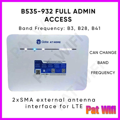 B535-932 4G router 3 PRO/CAT 7 Lte Modem Router full admin access