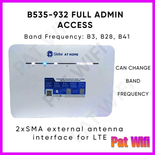 B535-932 4G router 3 PRO/CAT 7 Lte Modem Router full admin access