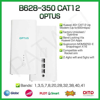 Optus B628-350 Cat12 LTE CPE