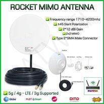 ROCKET MIMO 24DBI ANTENNA LAMBIWAN 2024 5g/4g/3g Supported