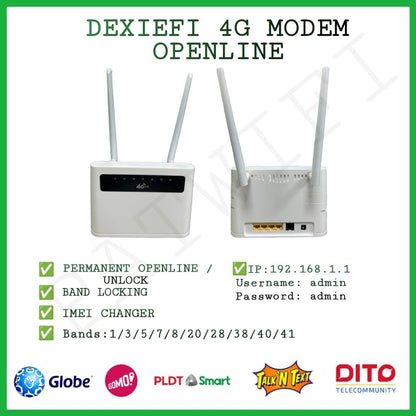 DEXIEFI 4G MODEM WIFI